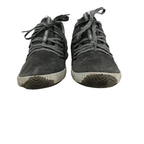 Sorel Out N About Gray Leather Suede Low Top Sneakers Size 10 Womens Waterproof - Picture 5 of 12